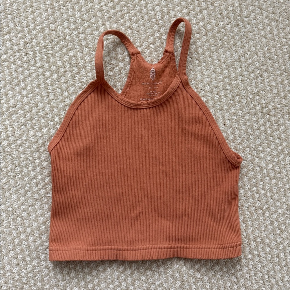 free people movement halter tank top